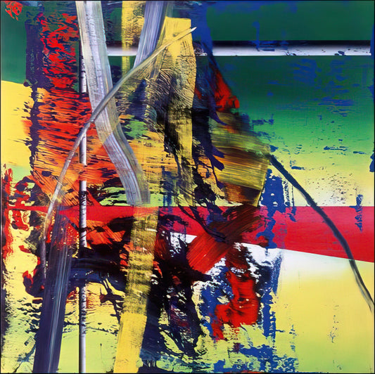 Gerhard Richter Large Abstracts: A Journey Through Scale, Texture, and Ambiguity - STATION by Gerhard Richter