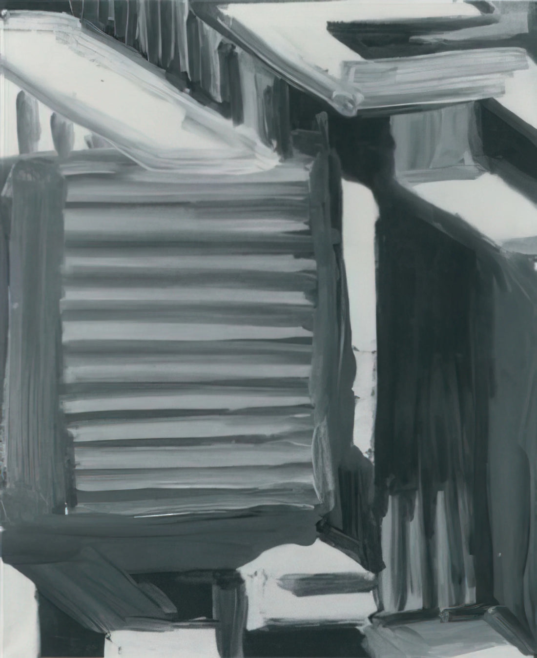Gerhard Richter Paintings for Sale: A Collector's Guide to Acquiring Museum-Quality Prints - TOWNSCAPE 1968 2 by Gerhard Richter