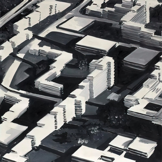 Gerhard Richter Posters for Sale: A Curator's Guide to Acquiring Iconic Art Prints - TOWNSCAPE SA 1969 by Gerhard Richter