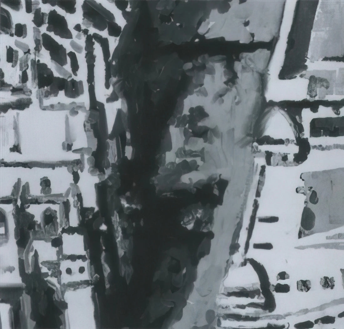 Gerhard Richter Posters for Sale: A Curator's Guide to Collecting Museum-Quality Art Prints - TOWNSCAPE M7 1968 by Gerhard Richter