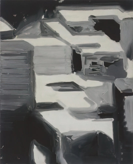 Gerhard Richter at MoMA: A Definitive Exploration of the Artist's Monumental Exhibition - TOWNSCAPE 1968 3 by Gerhard Richter