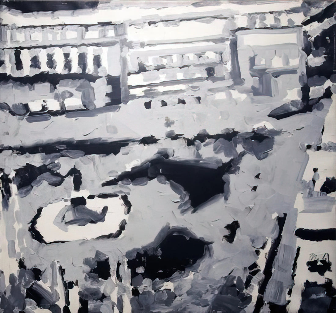 Gerhard Richter at Sotheby's: The Market Evolution of a Contemporary Master - TOWNSCAPE M6 1968 by Gerhard Richter