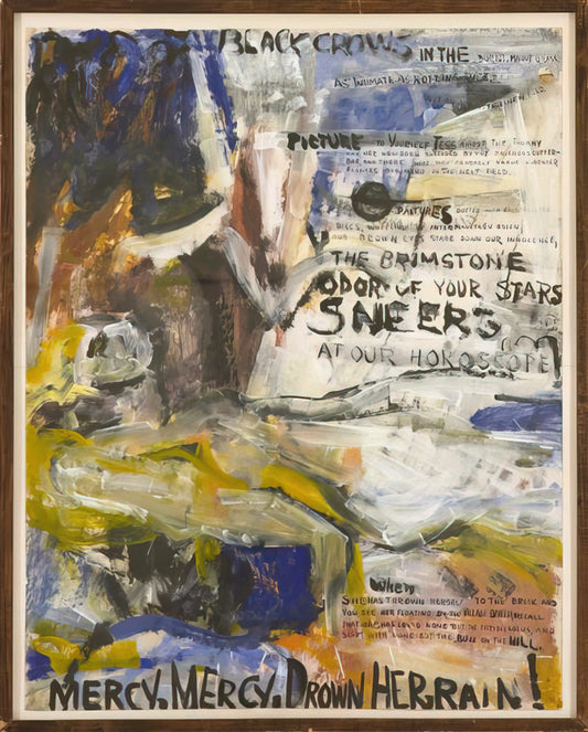Grace Hartigan's Montauk Highway Painting: Abstract Expressionism's Road to Recognition - The Oranges, No. 1 Black Crows by Grace Hartigan