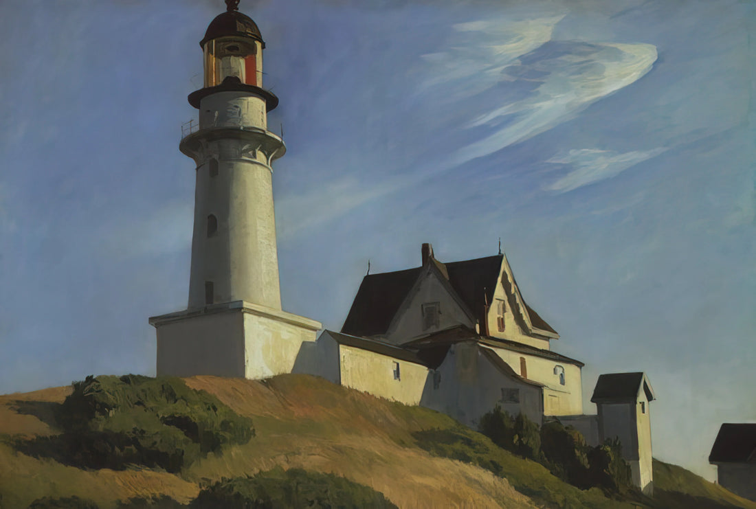 Gregory Crewdson & Edward Hopper: The Cinematic Isolation of American Life - Lighthouse at Two Lights by Edward Hopper