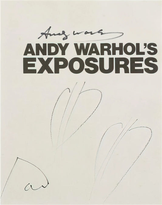 Gretzky Warhol Print: The Iconic Intersection of Hockey, Pop Art, and Collectible Culture - Butterfly Hearths  Andy Warhol's Exposures  by Andy Warhol