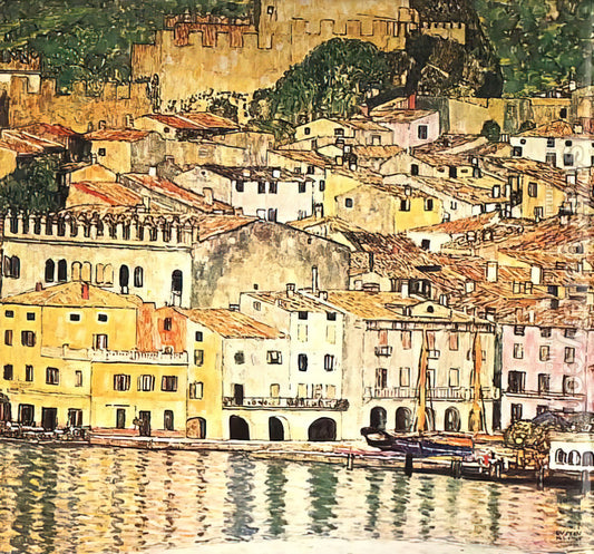 Gucci, Adele Bloch-Bauer, and the Enduring Allure of Gustav Klimt's Golden Legacy - MALCESINE ON LAKE GARDA by Gustav Klimt