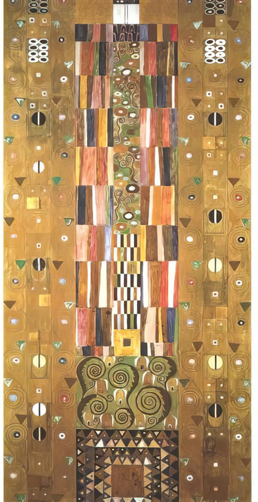 Gustav Klimt Sketches for Sale: A Collector's Guide to His Preparatory Works - DESIGN FOR THE STOCLETFRIES by Gustav Klimt