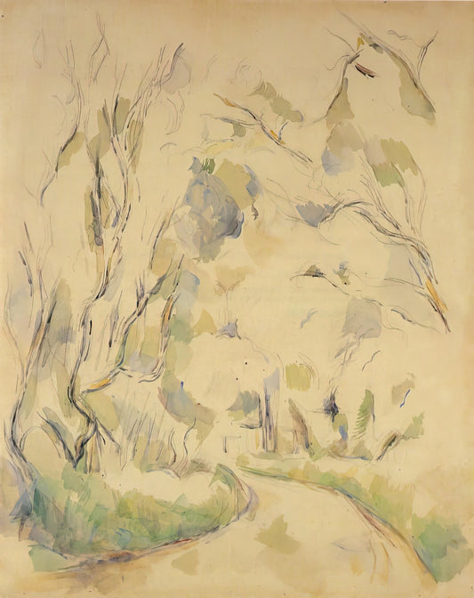 Gustave Geffroy and Cézanne: The Critic Who Championed a Misunderstood Genius - Well by the Winding Road in the Park of Chateau Noir by Paul Cézanne