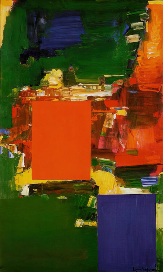 Hans Hofmann Reproductions: Capturing the Energy of Abstract Expressionism - Olive Grove by Hans Hofmann