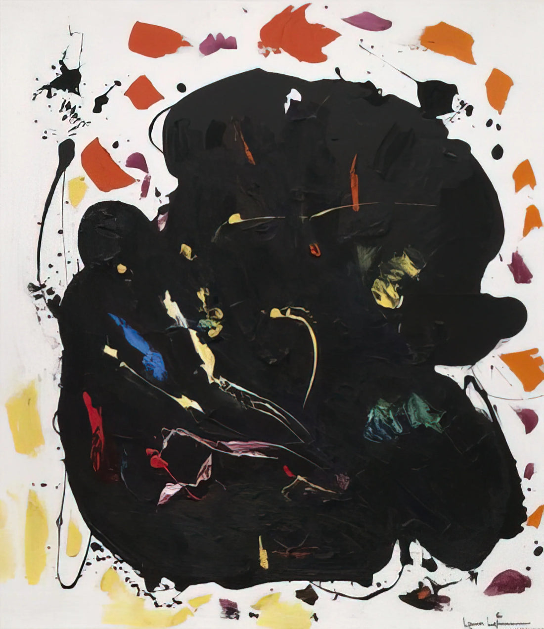 Hans Hofmann: The Artist-Teacher Who Bridged European Modernism and American Abstraction - Black Diamond by Hans Hofmann