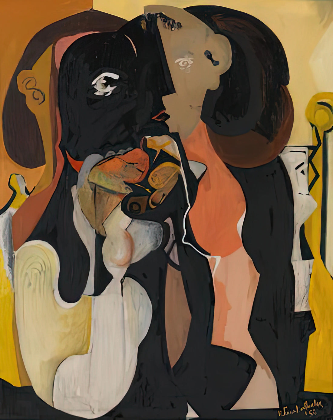 Helen Frankenthaler: The Revolutionary Soak-Stain Technique and Her Enduring Legacy in Abstract Expressionism - Woman, 1950- by Helen Frankenthaler