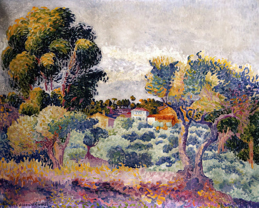 Henri Edmond Cross Canvas: The Luminous Legacy of Neo-Impressionism - Untitled by Henri-Edmond Cross