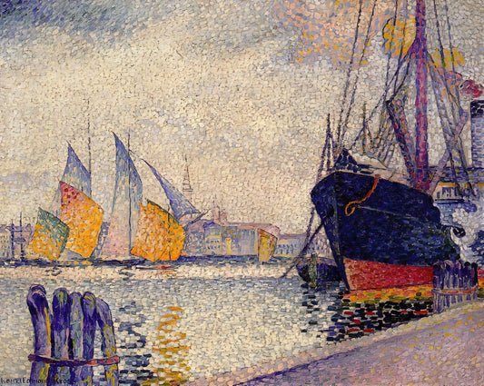 Henri-Edmond Cross Signature: A Guide to Authenticating and Collecting Neo-Impressionist Art - Canal de la Guidecca, Venice by Henri-Edmond Cross
