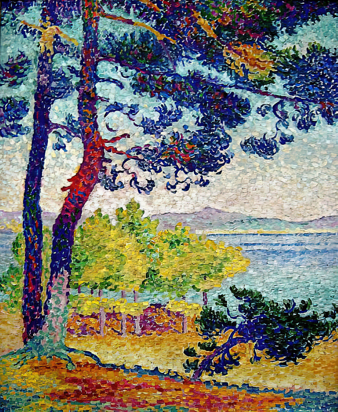 Henri-Edmond Cross: The Master of Pointillism and His Portrait of Madame Hector France - Afternoon at Pardigon, Var by Henri-Edmond Cross