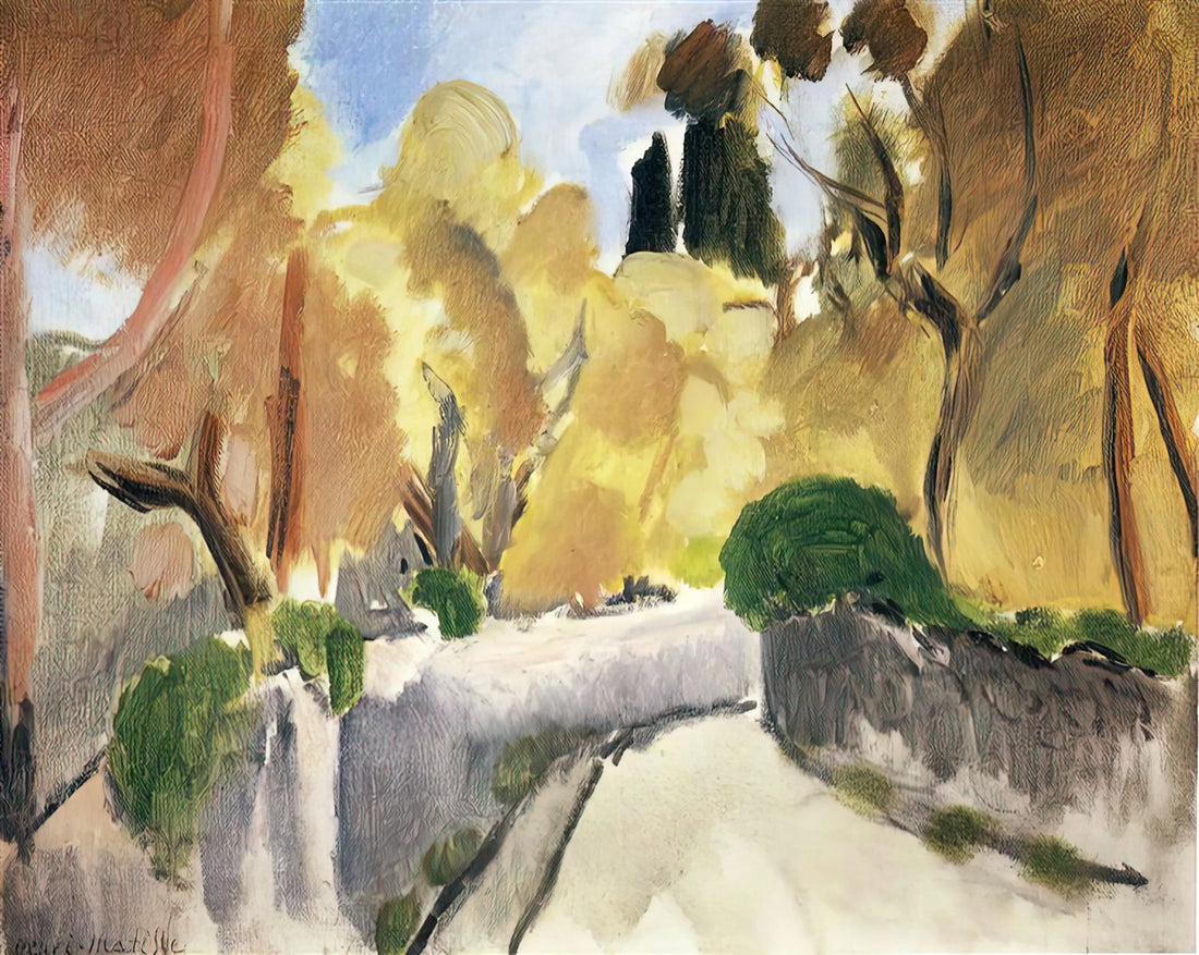 Henri Matisse Inspired Art: The Enduring Legacy of Color, Form, and Joy - LANDSCAPE 2 by Henri Matisse