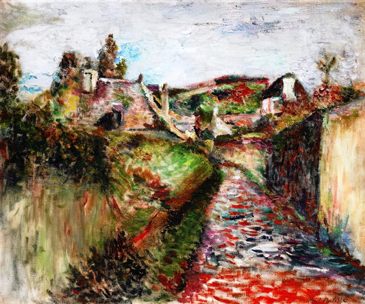 Henri Matisse Original Lithographs: A Collector's Guide to the Master's Printmaking Legacy - VIEW OF BELLE ILE 1897 by Henri Matisse