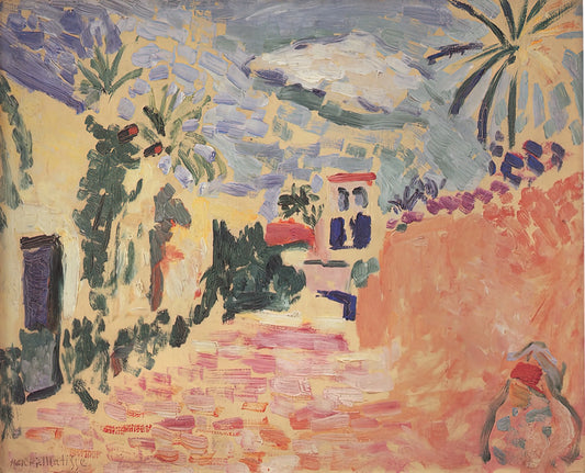 Henri Matisse's Most Famous Work: A Curator's Guide to the Master's Iconic Art - STREET AT BISKRA 1906 by Henri Matisse