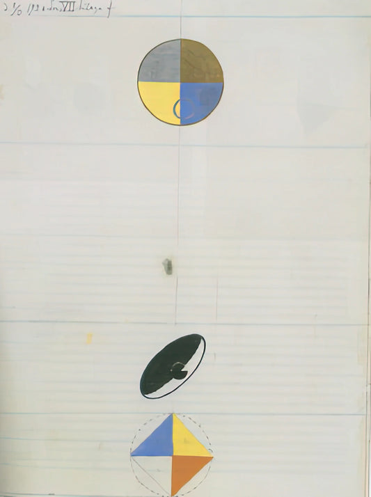 Hilma af Klint Biography: Julia Voss and the Rediscovery of a Visionary - SERIES NO VII NO 3F 1920 by Hilma af Klint