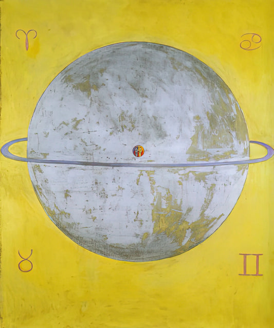 Hilma af Klint Studio: The Spiritual Sanctuary of a Visionary Abstract Pioneer - THE DOVE NR 12 1915 by Hilma af Klint