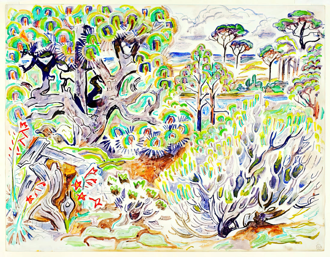 Horizontal Walter Anderson Prints: A Curator's Guide to His Panoramic Visions - Walter Anderson by Walter Anderson