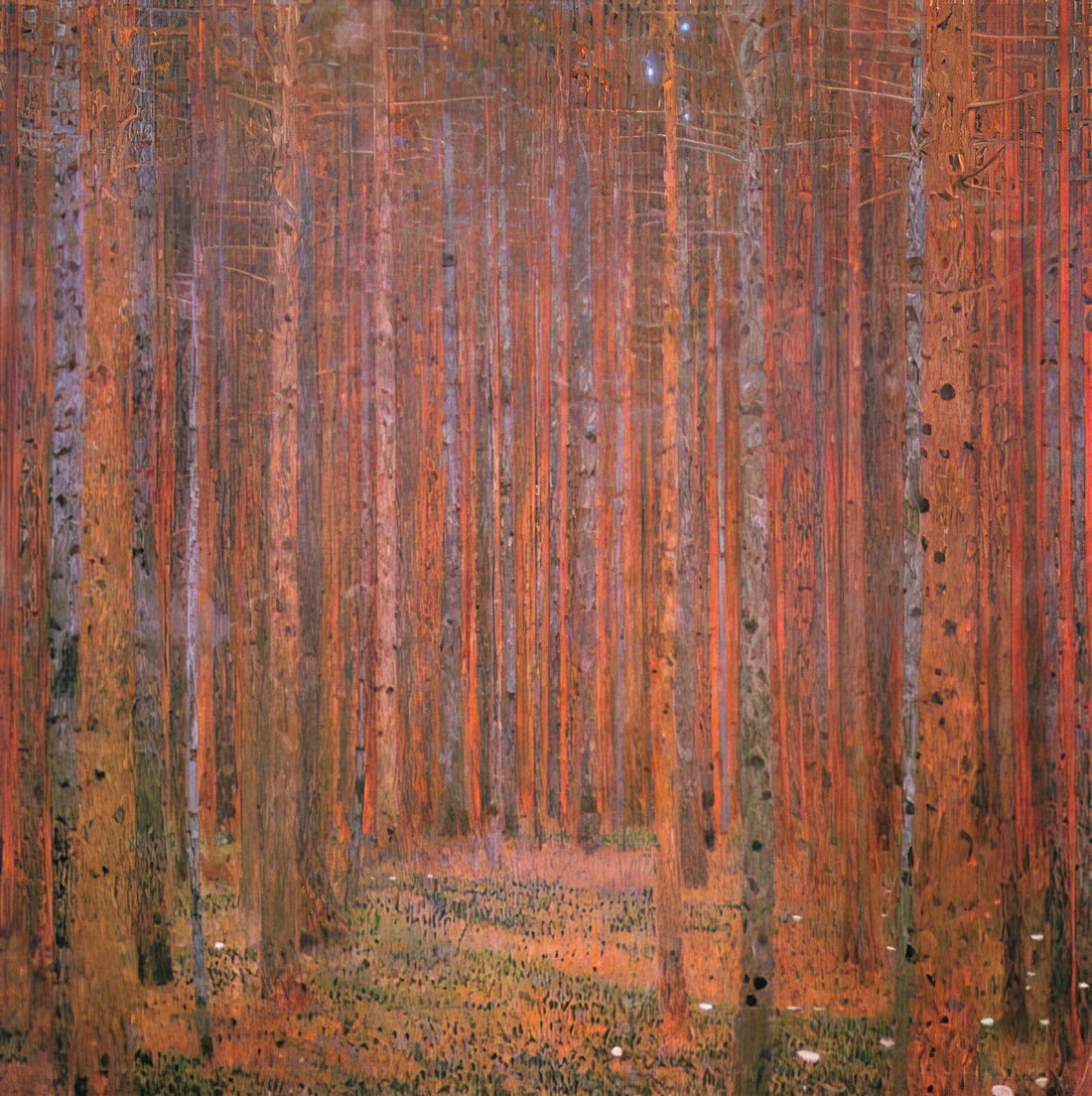 IKEA PJÄTTERYD 22426: The Complete Guide to This Iconic Art Print - FIR FOREST I by Gustav Klimt
