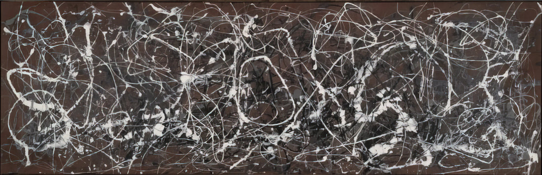 Jackson Pollock Blue Painting: A Deep Dive into the Artist's Chromatic Revolution - NUMBER 13A ARABESQUE 1948 by Jackson Pollock