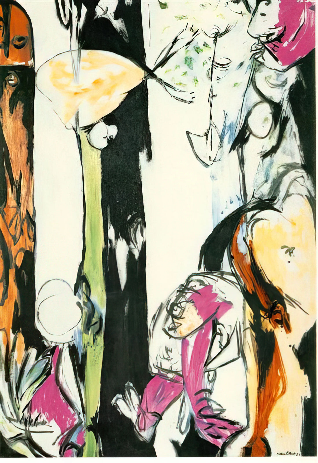 Jackson Pollock Early Painting: The Formative Years of an American Master - EASTER AND THE TOTEM by Jackson Pollock