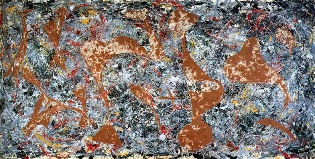 Jackson Pollock Famous Paintings: A Curator's Guide to His Most Iconic Works - NUMBER 7 OUT OF THE WEB 1949 by Jackson Pollock