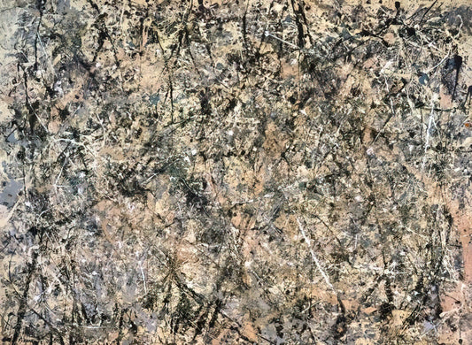 Jackson Pollock Large Canvas Print: The Definitive Guide to Abstract Expressionism in Your Space - NUMBER 1 LAVENDER MIST 1950 1 by Jackson Pollock