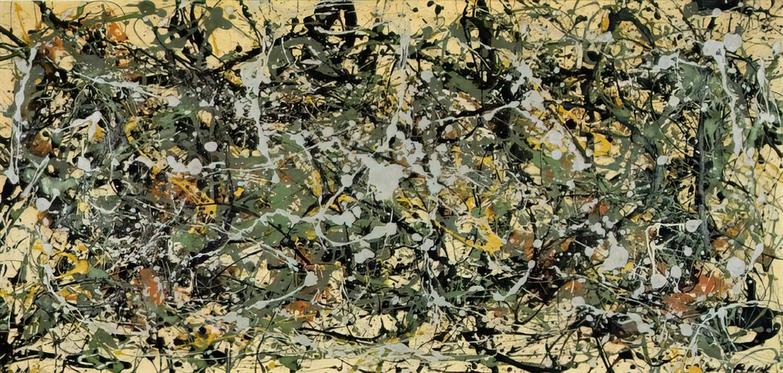 Jackson Pollock Paintings: A Definitive Guide to the Abstract Expressionist's Revolutionary Works - NUMBER 8 1949 by Jackson Pollock