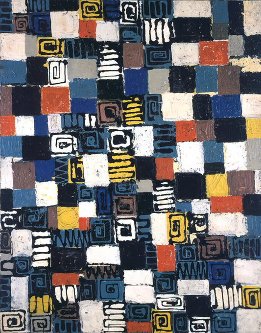 Jackson Pollock and Lee Krasner: The Revolutionary Partnership That Redefined Abstract Expressionism - Untitled from Little Image series by Lee Krasner