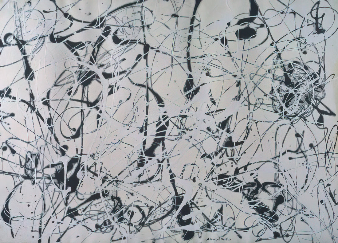 Jackson Pollock and Thomas Hart Benton: The Unlikely Mentor-Protégé Relationship That Shaped American Art - NUMBER 23 by Jackson Pollock