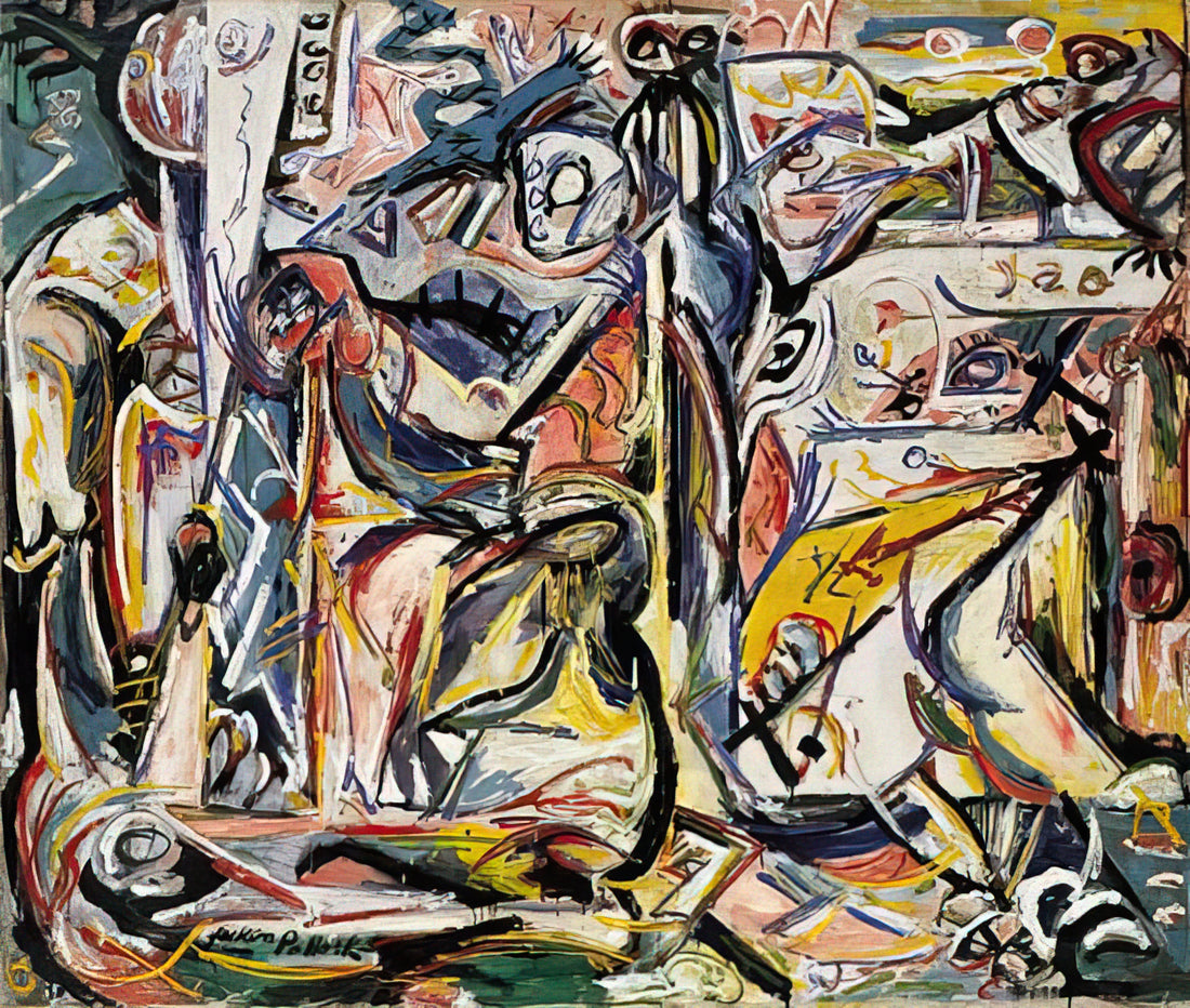 Jackson Pollock at the Met: A Revolutionary Force in Modern Art - CIRCUMCISION JANUARY 1946 1 by Jackson Pollock