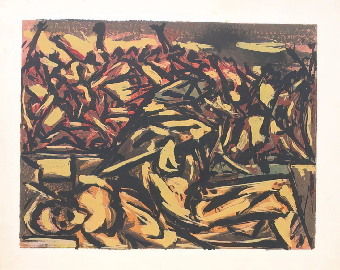 Jackson Pollock vs. LeRoy Pollock: Unraveling the Artistic Legacy and Common Confusion - UNTITLED 1941 1 by Jackson Pollock