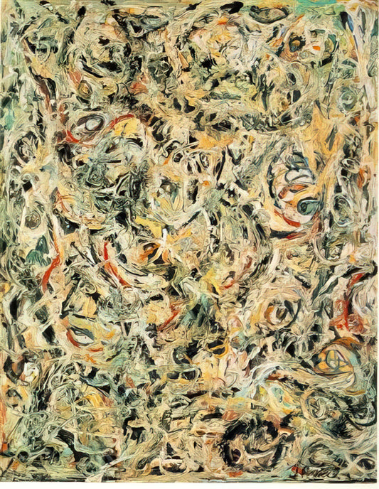 Jackson Pollock: The Revolutionary Force Behind Abstract Expressionism - EYES IN THE HEAT 1946 by Jackson Pollock