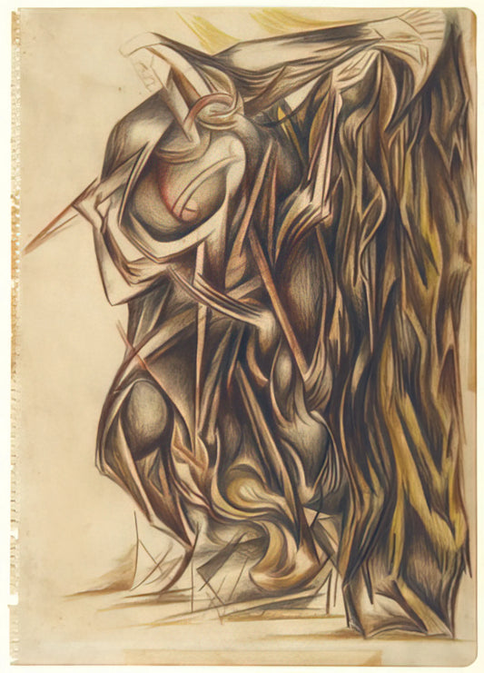 Jackson Pollock: The Revolutionary Painter Known for Drip Paintings - UNTITLED 1941 by Jackson Pollock