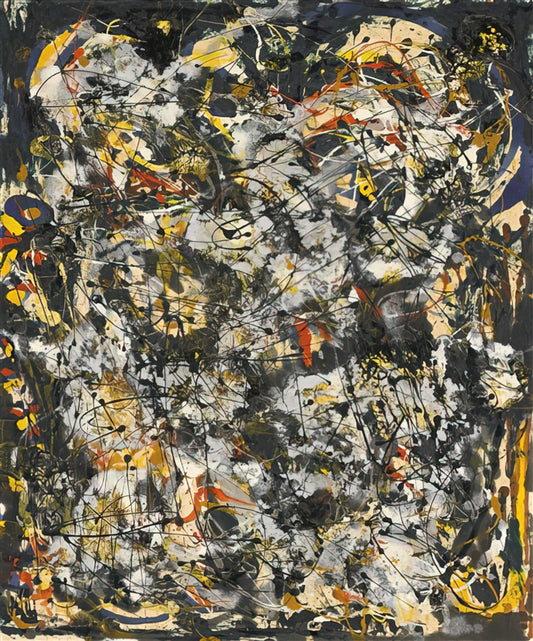 Jackson Pollock's Largest Painting: A Monumental Achievement in Abstract Expressionism - NUMBER 4 1951 by Jackson Pollock
