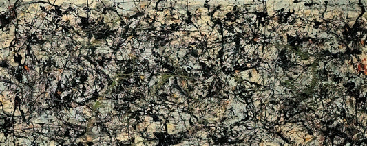 Jackson Pollock's Revolutionary Drip Paintings: The Genius Behind the Chaos - LUCIFER 1947 by Jackson Pollock