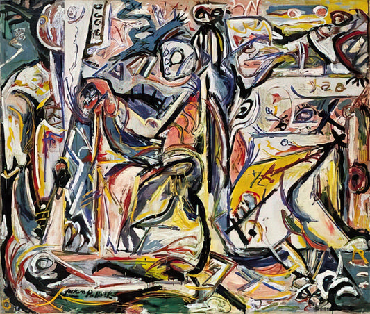 Jackson Pollock's WPA Paintings: The Forgotten Foundation of Abstract Expressionism - CIRCUMCISION JANUARY 1946 1 by Jackson Pollock