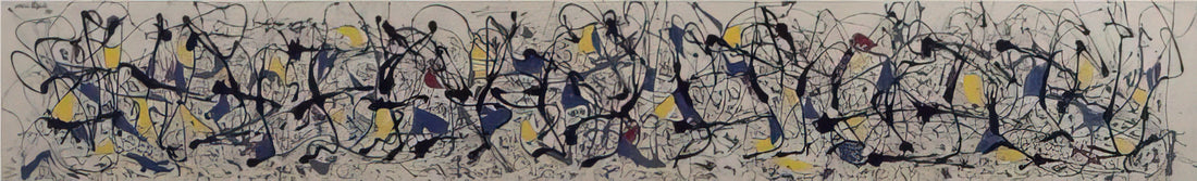 James Pollock Painting Price: A Collector's Guide to Value, Market & Investment - SUMMERTIME NUMBER 9A 1948 by Jackson Pollock