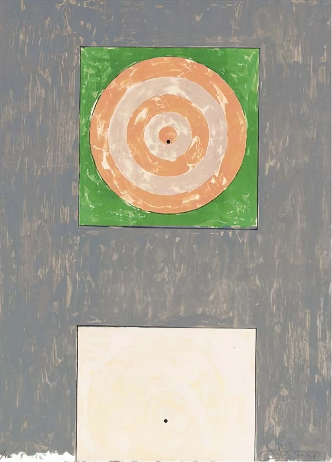 Jasper Johns Mirror: Reflections, Symbols, and the Art of Seeing - TARGETS ULAE 41 by Jasper Johns