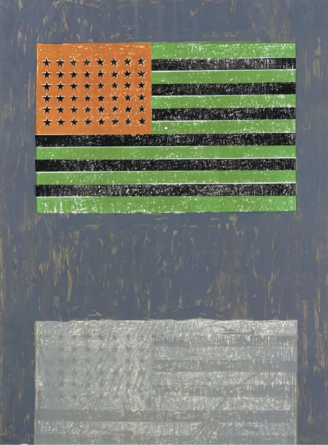 Jasper Johns Pop Art: Deconstructing the Icon - FLAGS ULAE 42 by Jasper Johns