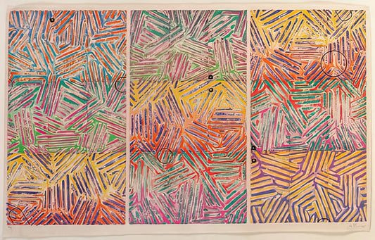 Jasper Johns Website: A Digital Gateway to the Master of Neo-Dada and Pop Art - USUYUKI ULAE 227 by Jasper Johns