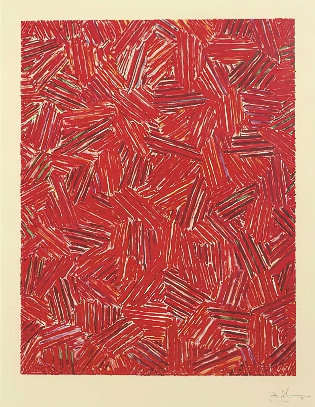 Jasper Johns and Robert Rauschenberg: The Revolutionary Duo That Redefined American Art - CICADA ULAE 219 by Jasper Johns