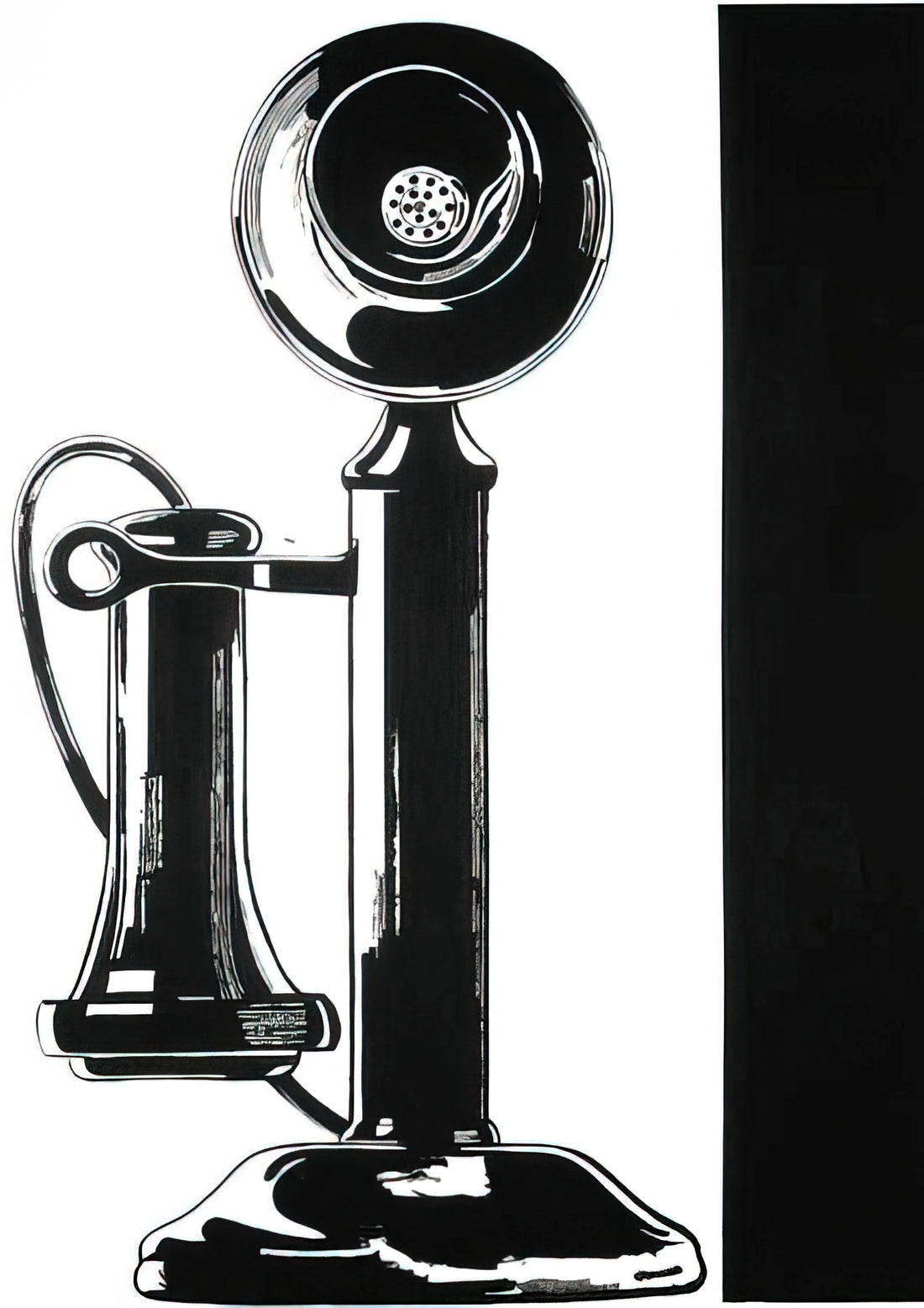 Jed Johnson and Andy Warhol: The Creative Partnership That Shaped Art and Design - Telephone by Andy Warhol
