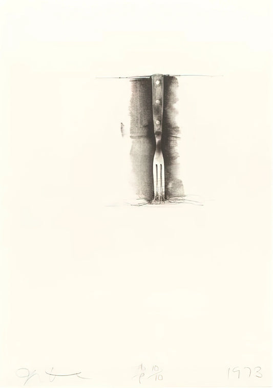 Jim Dine and Pop Art: The Personal Iconography of an American Master - UNTITLED FROM TEN WINTER TOOLS 1973 8 by Jim Dine