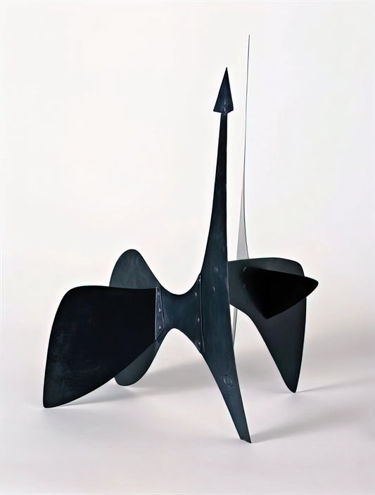 Joan Miró and Alexander Calder: A Friendship Forged in Modernist Abstraction - TEODELAPIO MAQUETTE II 1962 by Alexander Calder