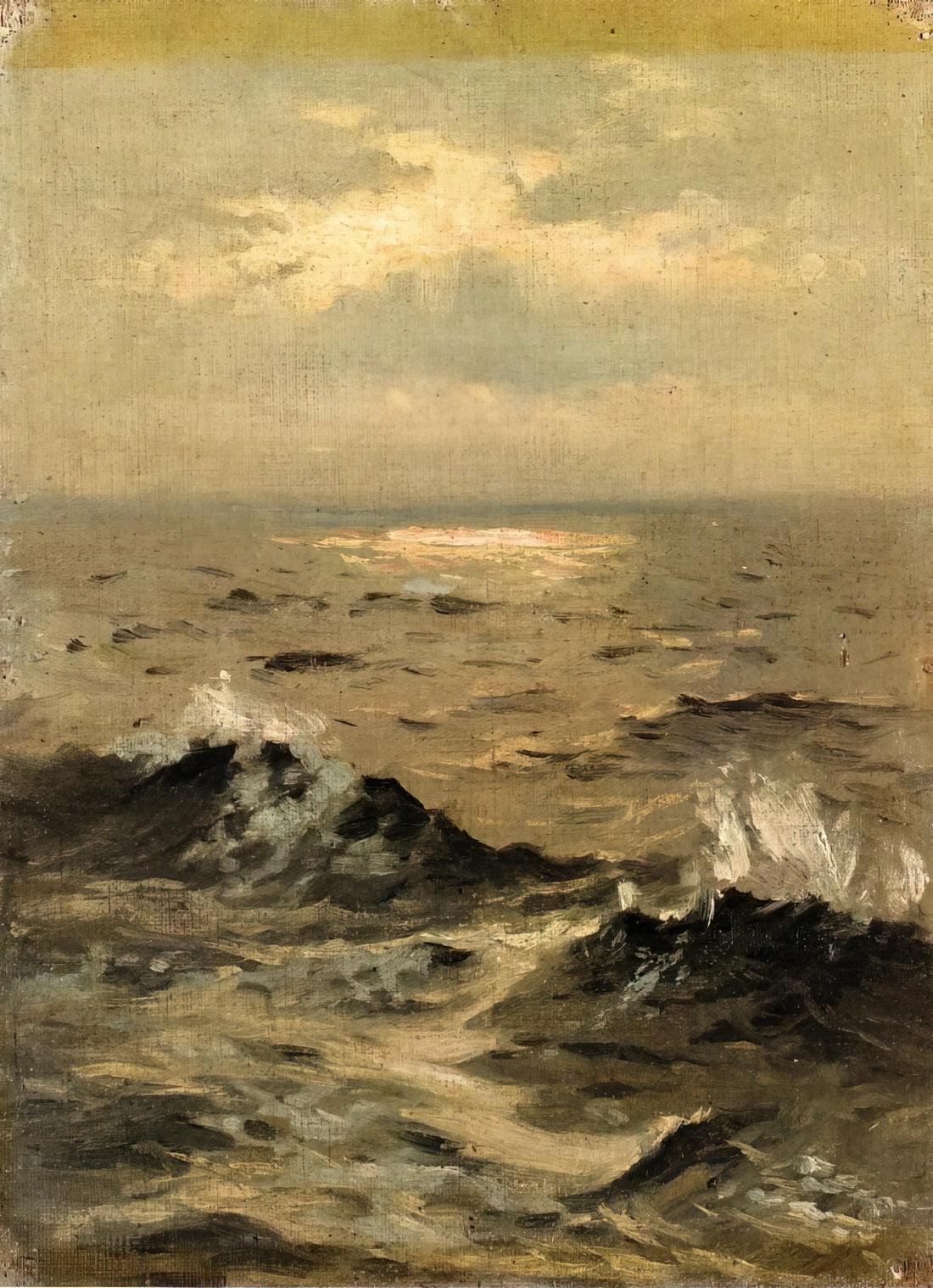 John Singer Sargent Reproductions: Bringing Masterful Portraiture and Light to Your Space - Seascape by John Singer Sargent