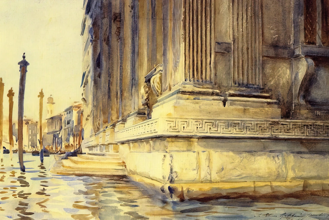 John Singer Sargent: The Master Portrait Painter Who Defined an Era - Palazzo Grimani by John Singer Sargent