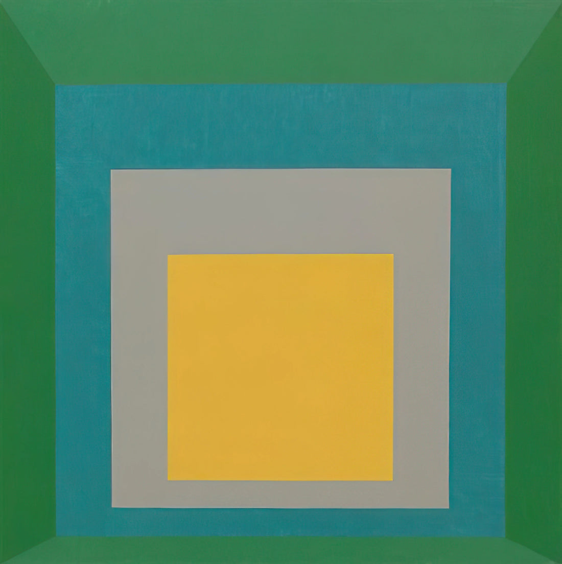 Josef Albers Colors: The Science and Poetry of Interaction - HOMAGE TO THE SQUARE APPARITION 1959 by Josef Albers